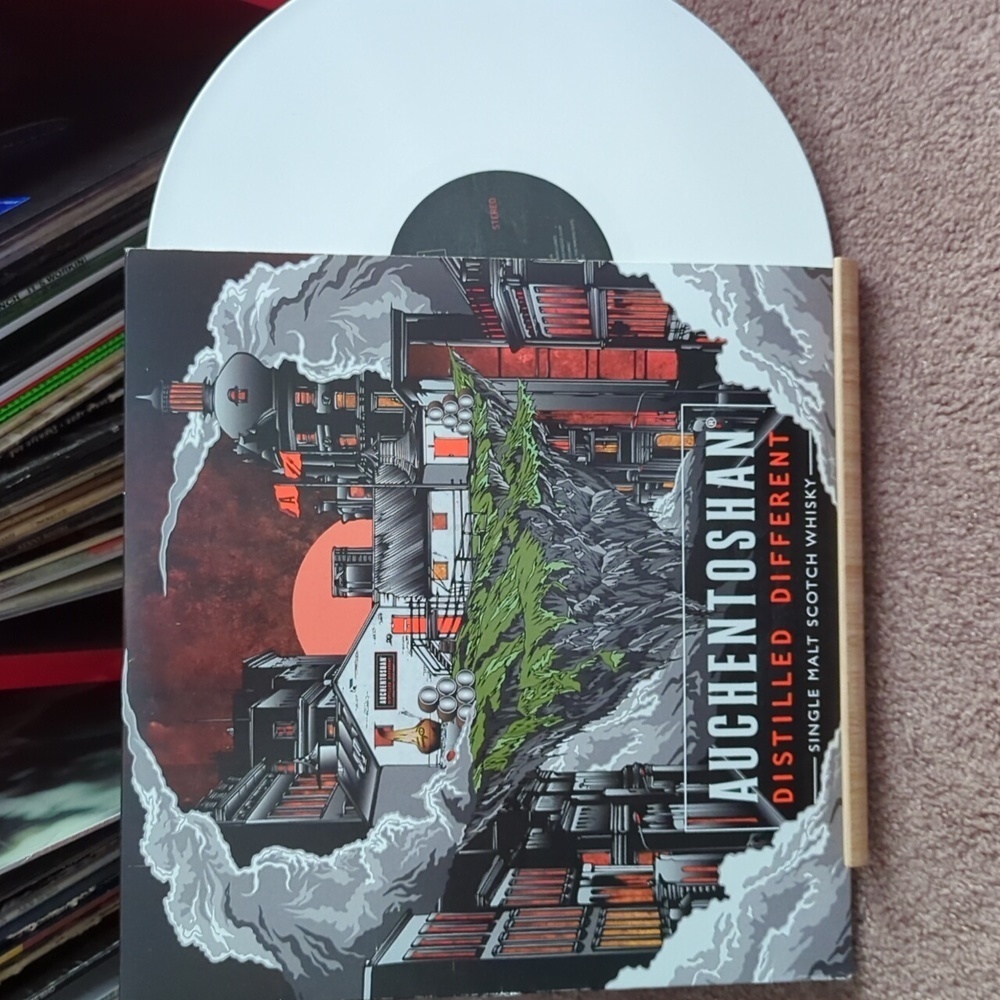 Auchentoshan x Dine Alone Records sampler Vinyl Record
